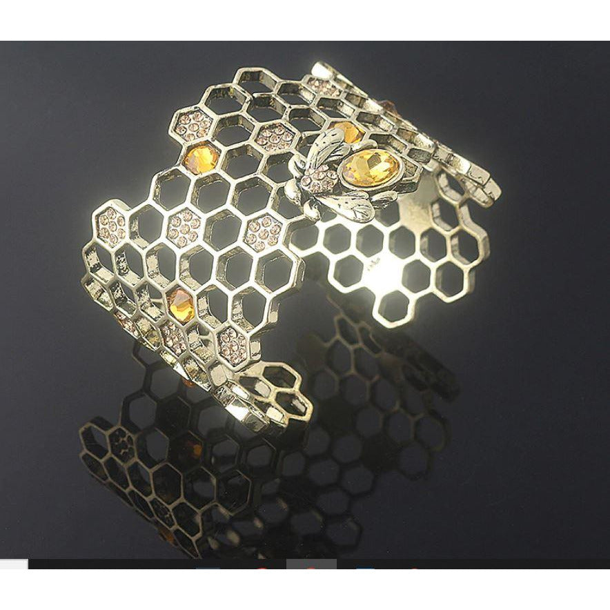 BANGLE BEE JEWELRY BRACELET - BADDIE BEE - Itgirl Accessories Store