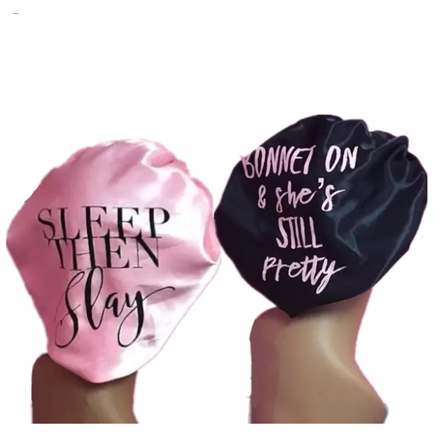 PROTECTIVE STYLE - REVERSIBLE BADDIE HAIR BONNET - Itgirl Accessories Store