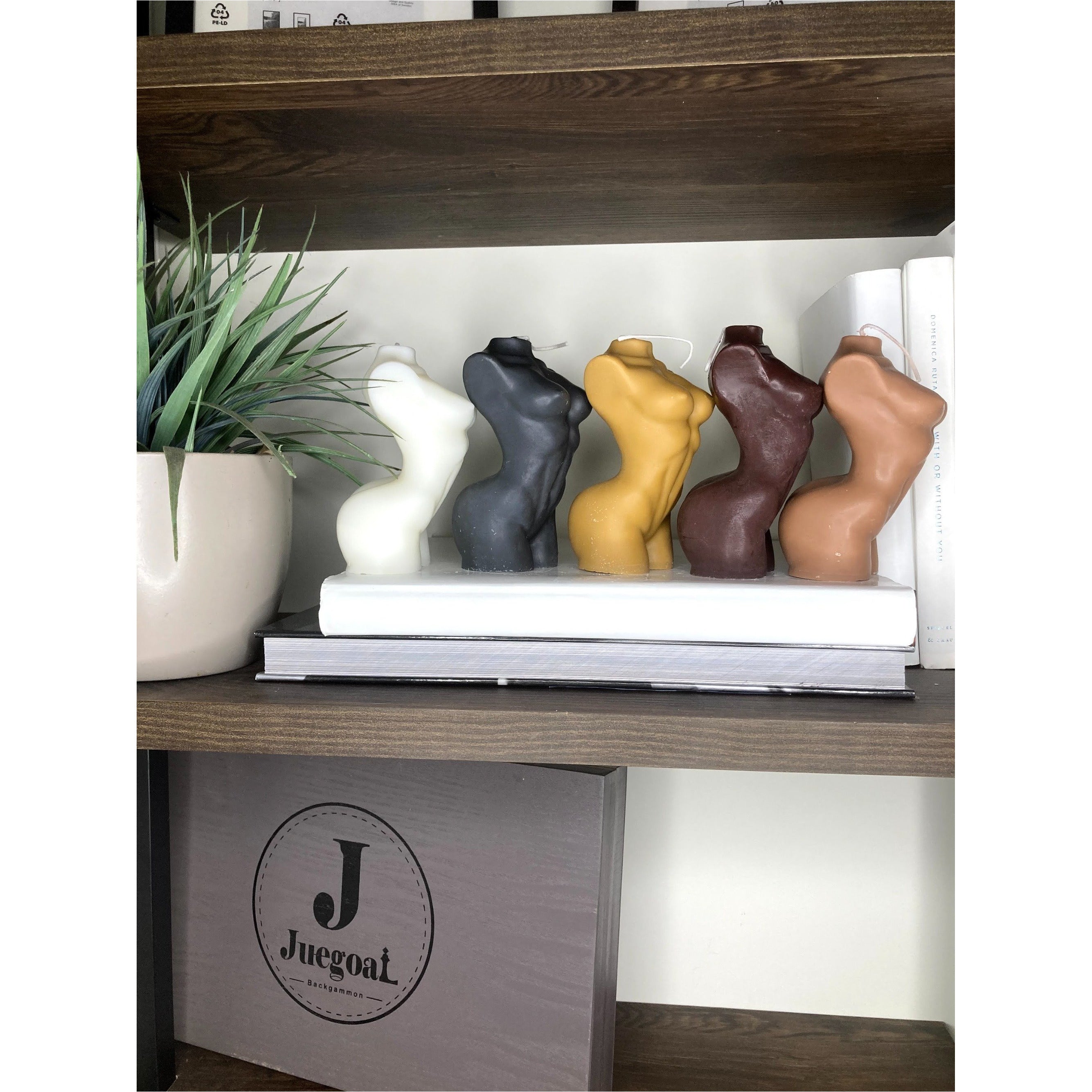 HANDMADE FEMALE BODY CANDLE - MELANIN GIRL - Itgirl Accessories Store