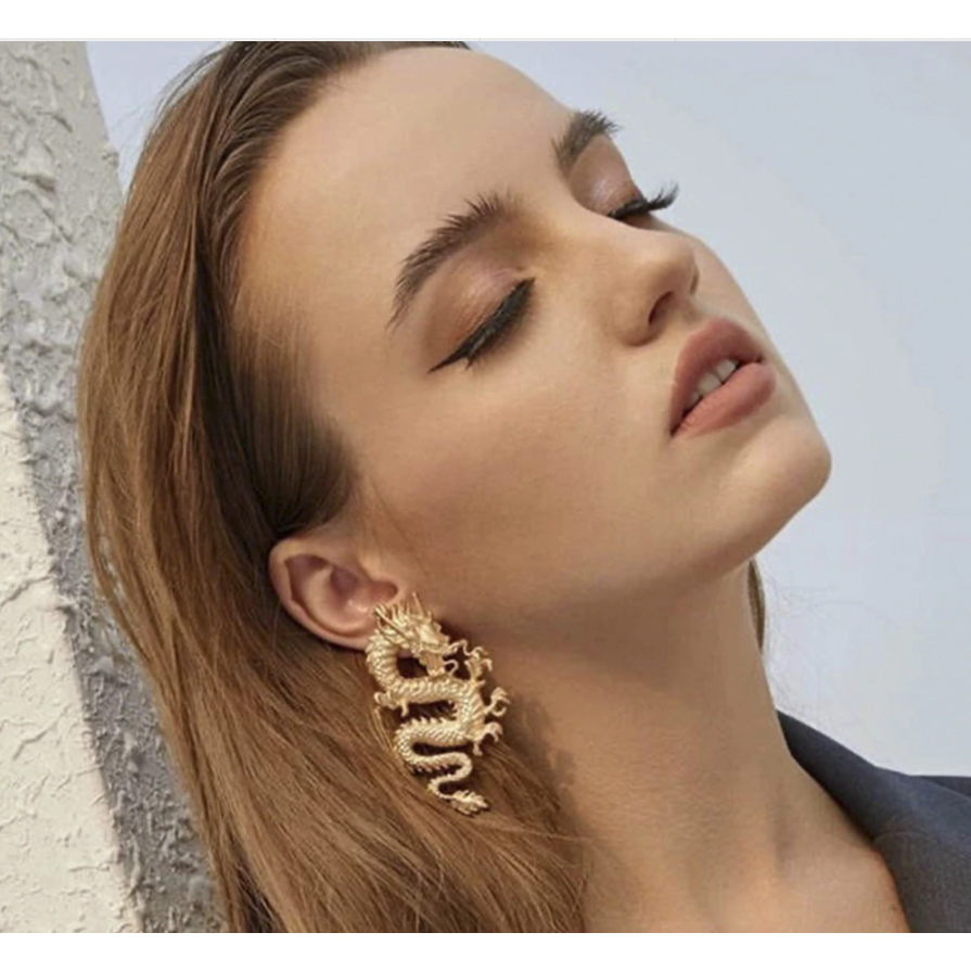 DRAGON EARRINGS - SLAY - Itgirl Accessories Store