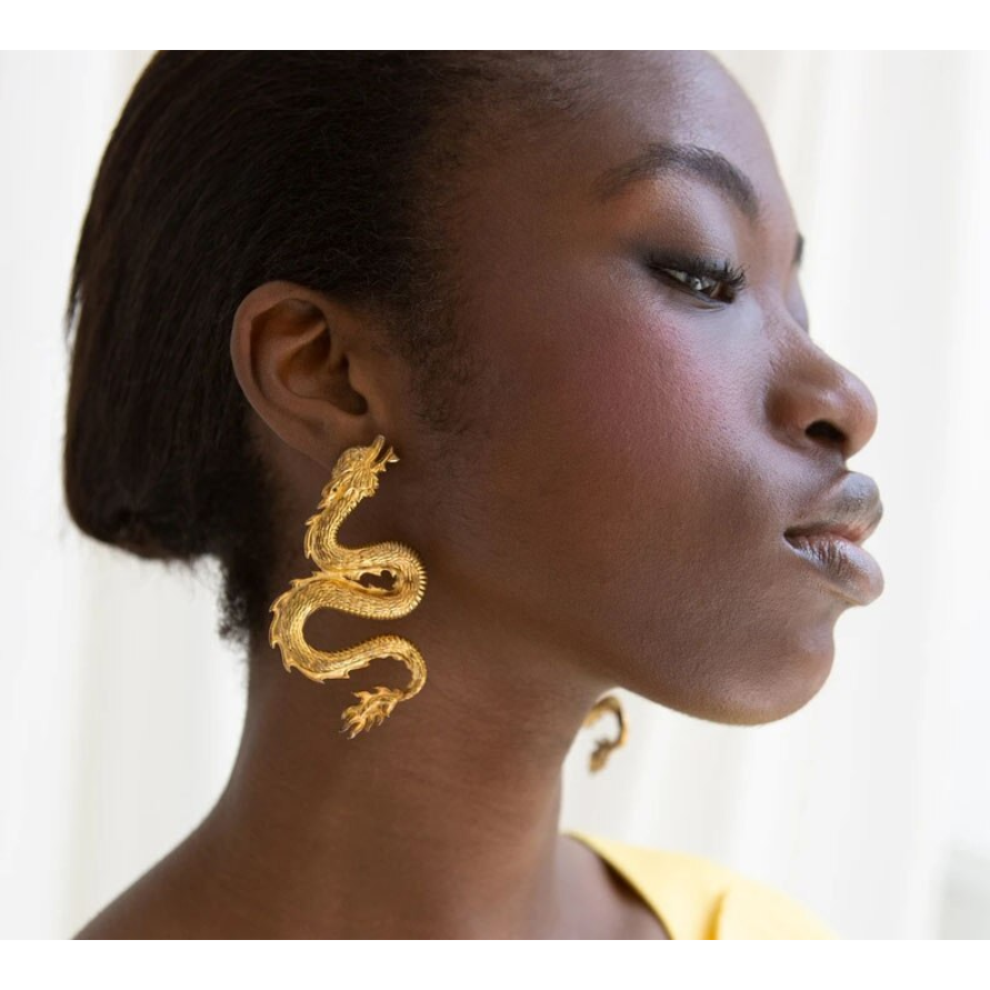 DRAGON EARRINGS - SLAY - Itgirl Accessories Store