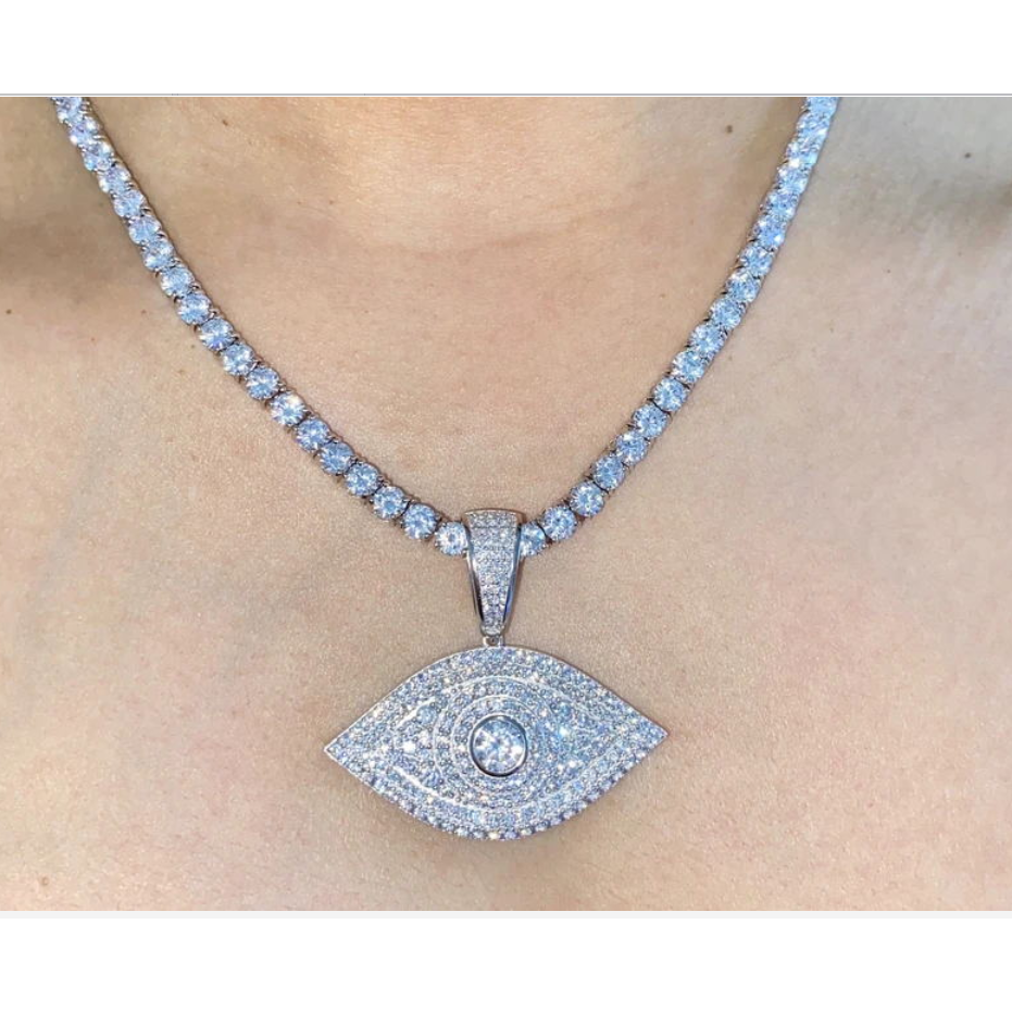 EVIL EYE NECKLACE - INTUITION - Itgirl Accessories Store