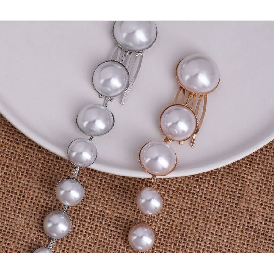 MAIN CHICK - PEARL PONYTAIL HAIR ACCESSORY - Itgirl Accessories Store